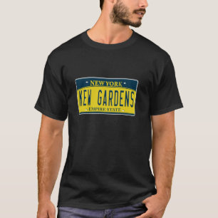 T-shirt Kew Gardens Queens NY New York Ville natale Quarti
