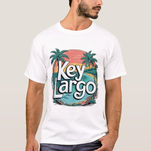 T-shirt Key Largo (Devant)