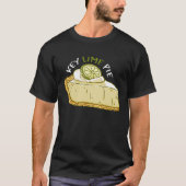 T-shirt Key Lime Pie Florida Cake Pie (Devant)