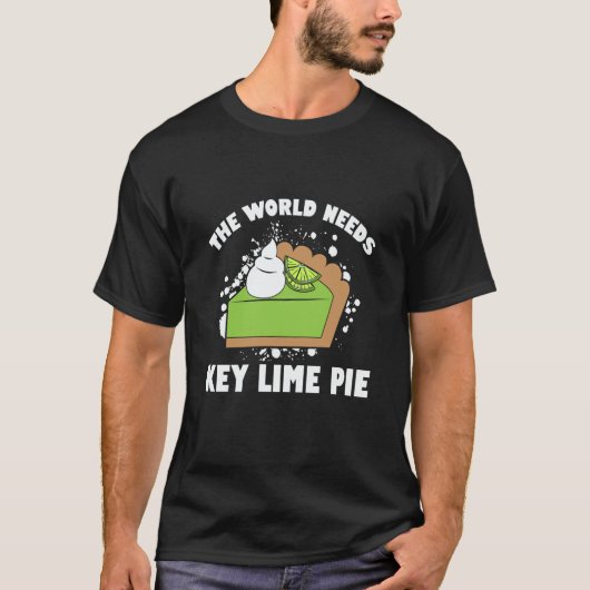 T-shirt Key Lime Pie For Key Lime Pie Baker Lime Pie Recip (Devant)