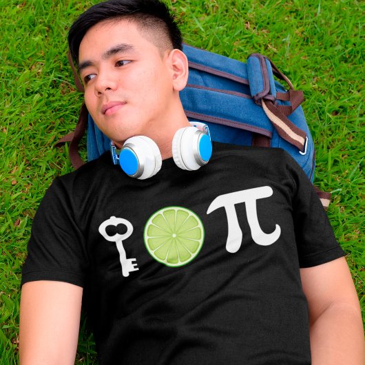 T-shirt Key Lime Pie Funny Math Geeks plaisanteries