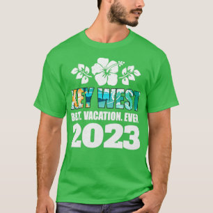 T-shirt Key West Best Vacation Ever 2023 Vacances en famil