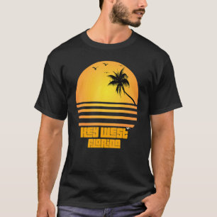T-shirt Key West Florida Beach Retro Surf Vintage Souvenir