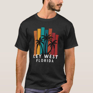T-shirt Key West Florida Famille Vacances Plage Tropical