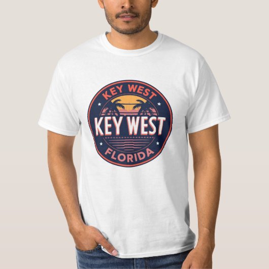 T-shirt Key West Floride (Devant)