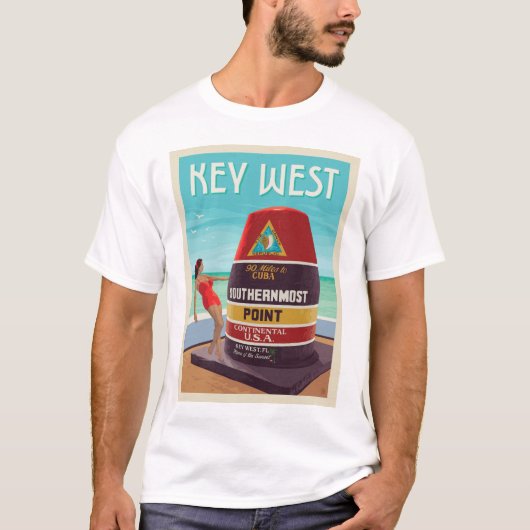 T-shirt Key West | Floride (Devant)