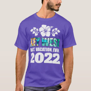 T-shirt Key West Meilleur Vacances En 2022 Souvenir