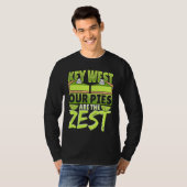 T-shirt Key West Our Pies Are The Zest (Devant entier)