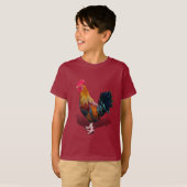 T-shirt Key West - Rooster tzigane (Devant entier)