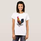 T-shirt Key West - Rooster tzigane (Devant entier)