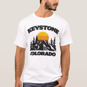 T-shirt Keystone, Colorado (Devant)