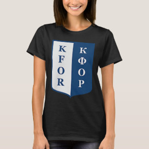 T-shirt Kfor Kosovo Force Opération conjointe de maintien