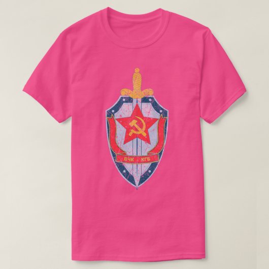 T-shirt KGB CCCP Union soviétique Russie (Design devant)