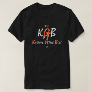 T-shirt KGB & karma pun v2