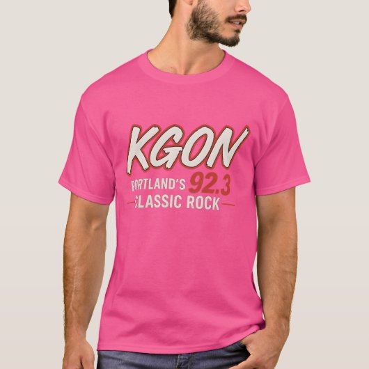 T-shirt KGON 92.3 - Portland Classic (Devant)