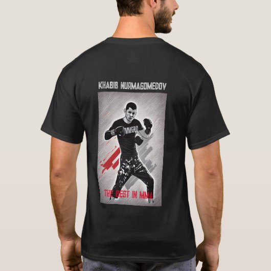 T-shirt khabib nurmagomedov (Dos)