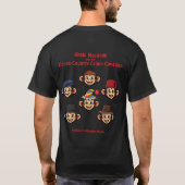 T-shirt Khaki Macaque (Dos)