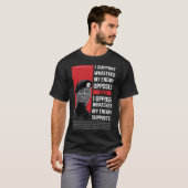 T-shirt Khalid Abdul Muhammad citation (Devant entier)