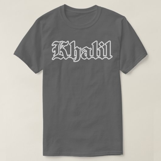 T-shirt khalil (Design devant)