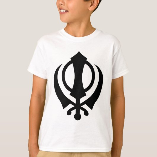 T-shirt Khanda sikh (Devant)
