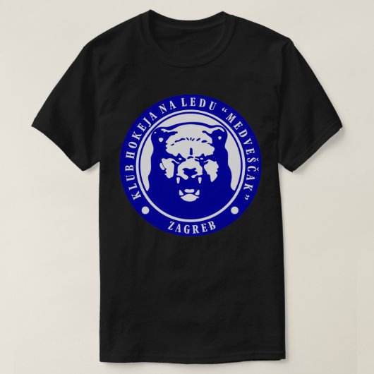 T-shirt KHL Medveak Zagreb (Design devant)