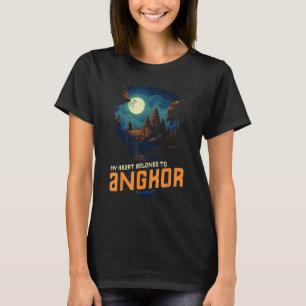 T-shirt Khmer Angkor Vat Cambodge Cambodge traditionnel De