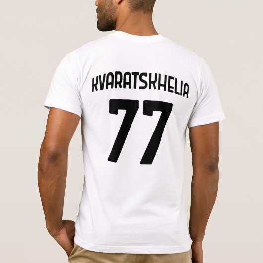 T-shirt Khvicha Kvaratskhelia (Dos)