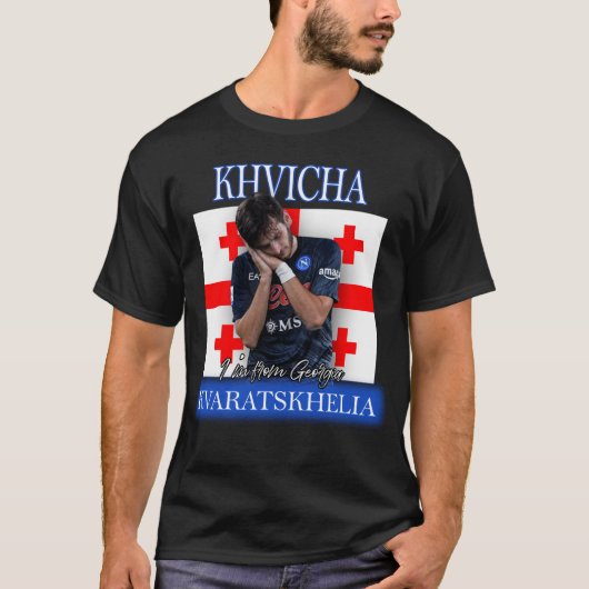 T-shirt Khvicha Kvaratskhelia (Devant)