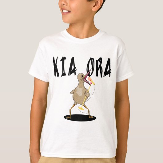 T-shirt Kia Ora Kiwi (Devant)