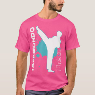 T-shirt Kick Fighter Martial Arts Taekwondo