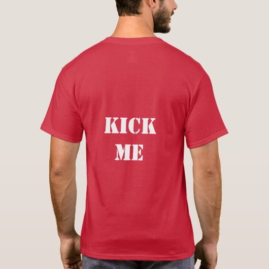 T-shirt KICK ME (Dos)