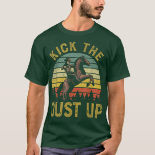 T-shirt Kick Up Western Rodeo Cowboy Country Musi