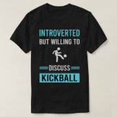 T-shirt Kickball introduit (Design devant)