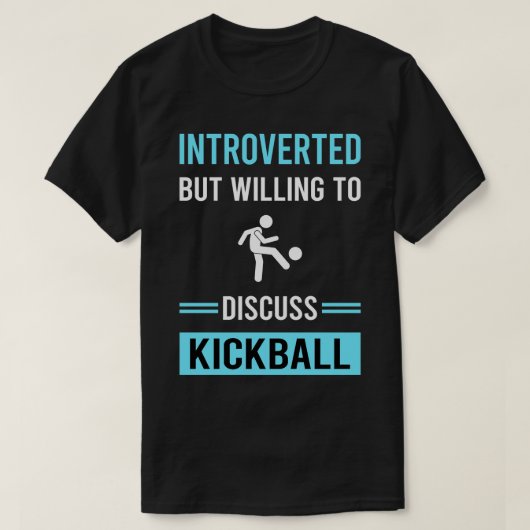 T-shirt Kickball introduit (Design devant)