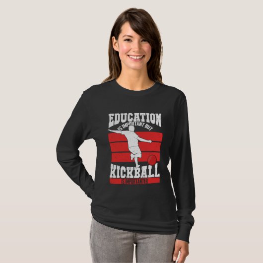 T-shirt Kickball Player (Devant entier)
