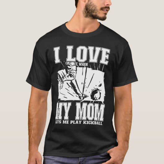 T-shirt Kickball Player Kids (Devant)