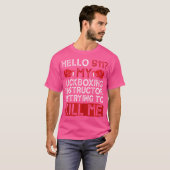 T-shirt Kickboxer Funny Kickboxer Kickboxer Kickbox (Devant entier)