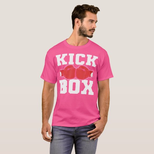 T-shirt Kickboxer I Kickbox I Kick Boxing I Kickboxer (Devant entier)