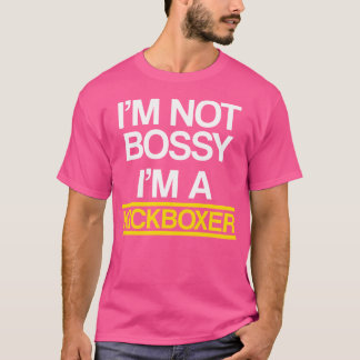 T-shirt Kickboxing Bossy Kick Boxing entraînement