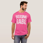 T-shirt Kickboxing Boxing Babe (Devant entier)