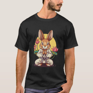 T-shirt Kickboxing Classique Lapin Taekwondo Karaté MMA Bu