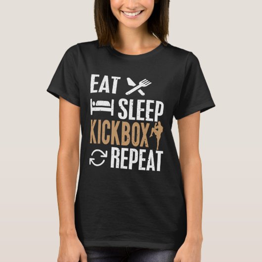 T-shirt Kickboxing For Kickboxer  (Devant)