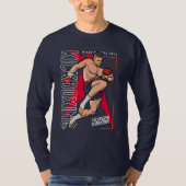 T-shirt Kickboxing | Hommes Manches Longues (Devant)