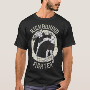 T-shirt Kickboxing Kickboxer Arts Martiaux Cool Combattant