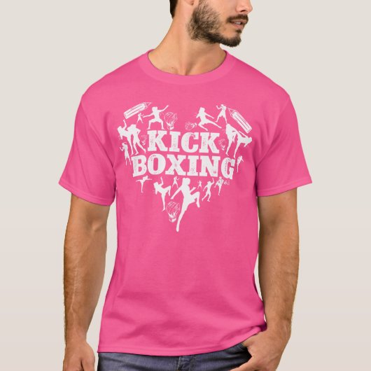 T-shirt Kickboxing Kickboxing (Devant)