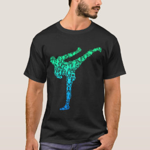 T-shirt Kickboxing Kickboxing Taekwondo Karaté Garçons Enf