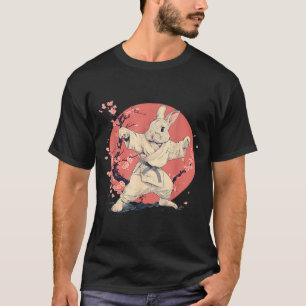 T-shirt Kickboxing Lapin Karaté Taekwondo Jiu-Jitsu MMA