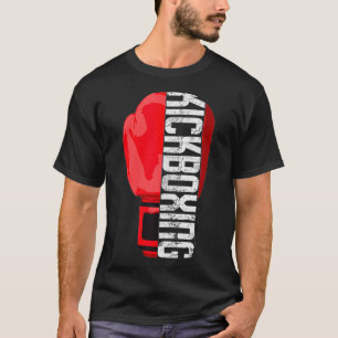 T-shirt Kickboxing Muay Thai Vintage Fitness Boxing Red Gl