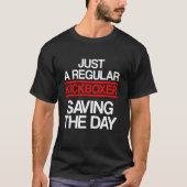 T-shirt Kickboxing Saving Kick Boxing Workout (Devant)