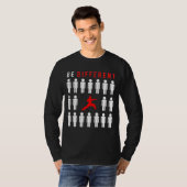 T-shirt Kickin Chuckles : Karate - Be Different from Other (Devant entier)